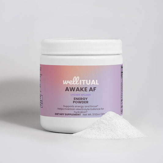 Awake AF Energy Powder - Lychee Splash