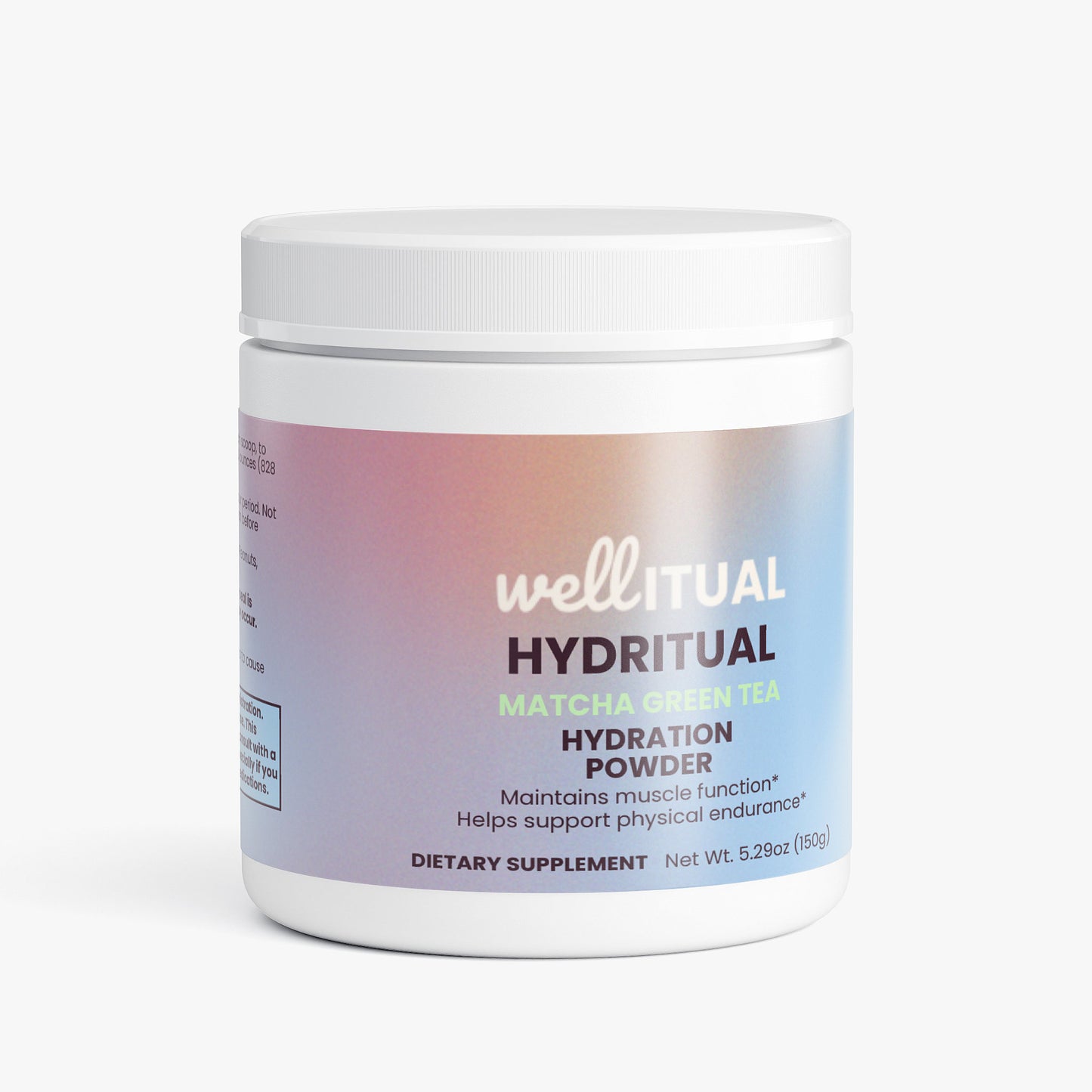 Hydritual Hydration Powder - Matcha Green Tea