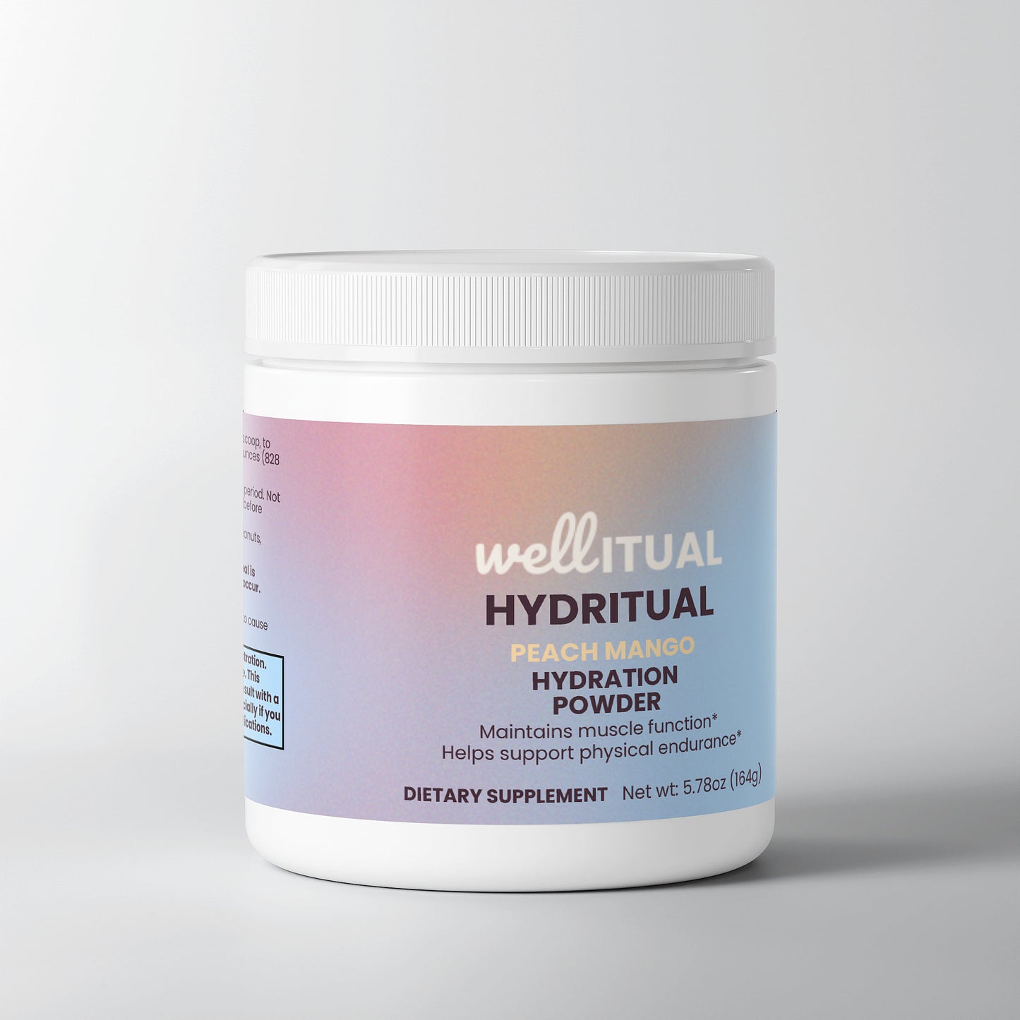 Hydritual Hydration Powder - Peach Mango