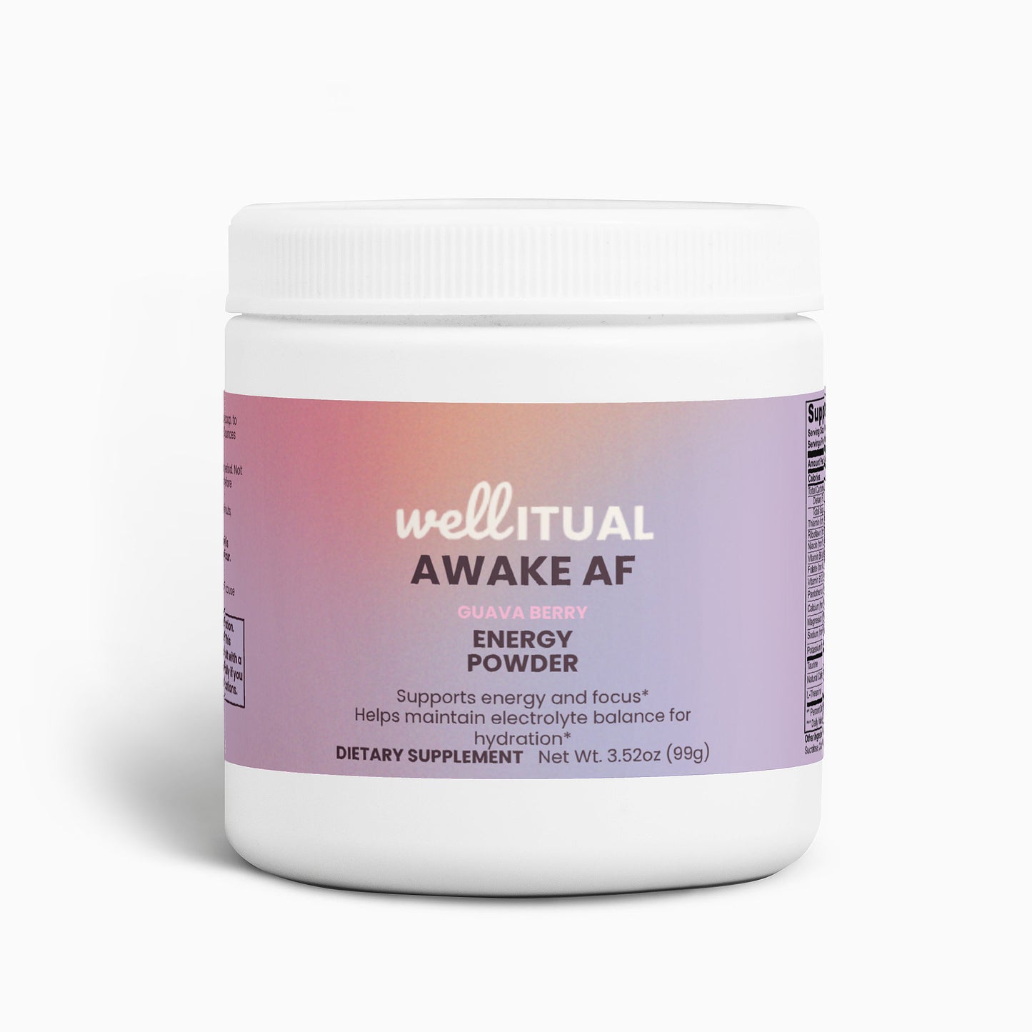 Awake AF Energy Powder - Guava Berry