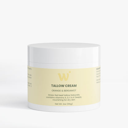Tallow Cream Orange & Bergamot